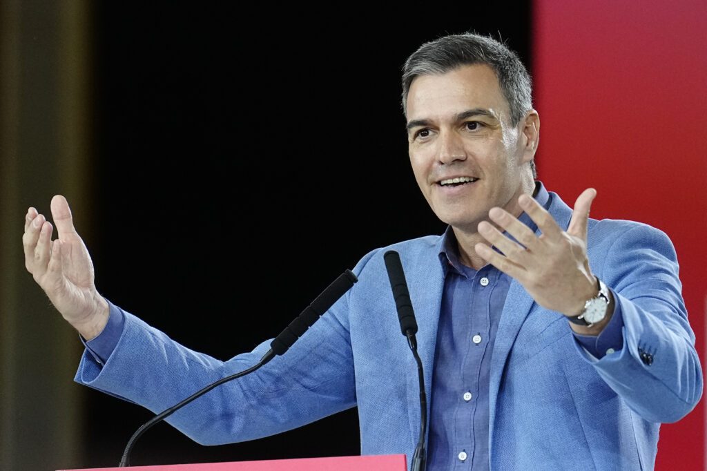 Acto político del PSOE en Barcelona de cara a las elecciones europeas
