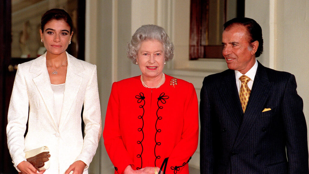 QUEEN Menem and daughter